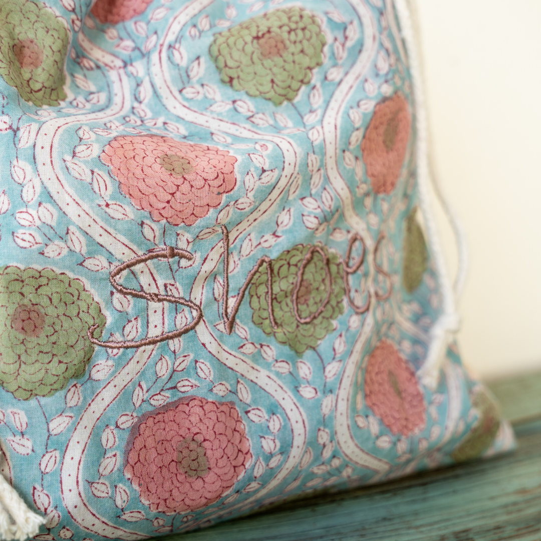 Blockprint Shoes case