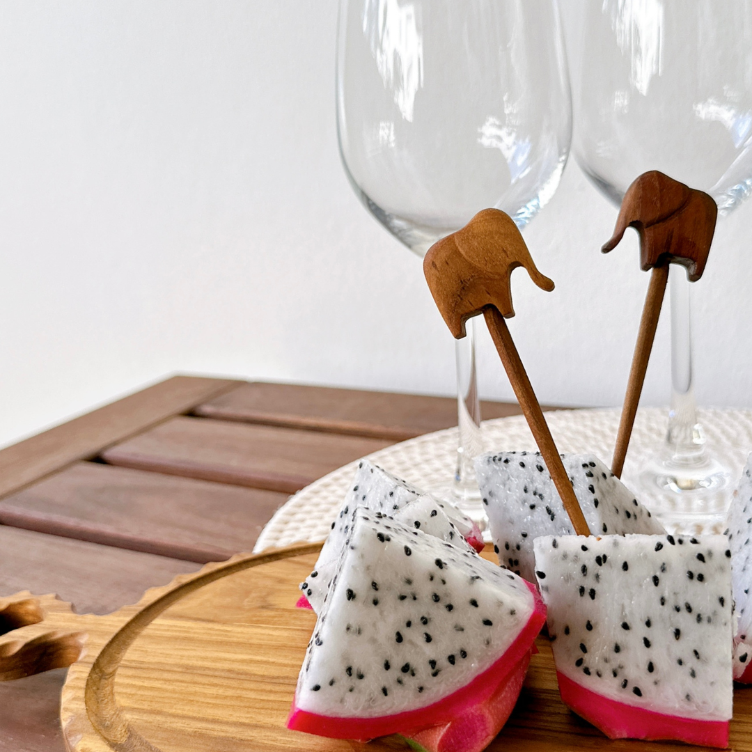 Elephant Pick set of2