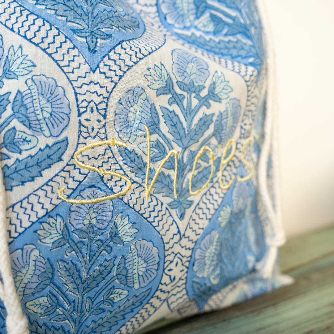 Blockprint Shoes case