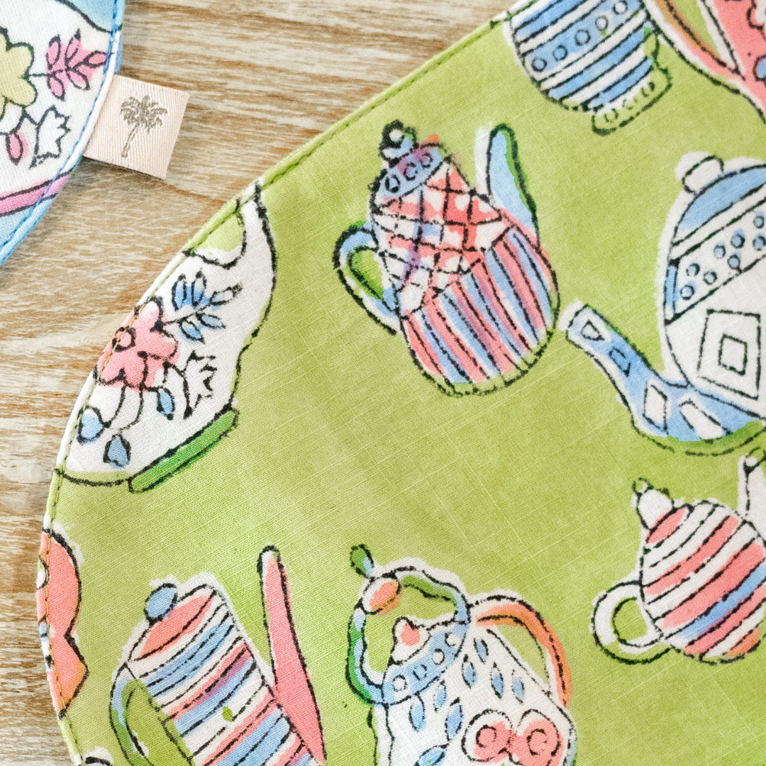 Blockprint Tea mat set of2