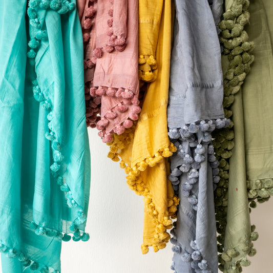 PomPom scarf