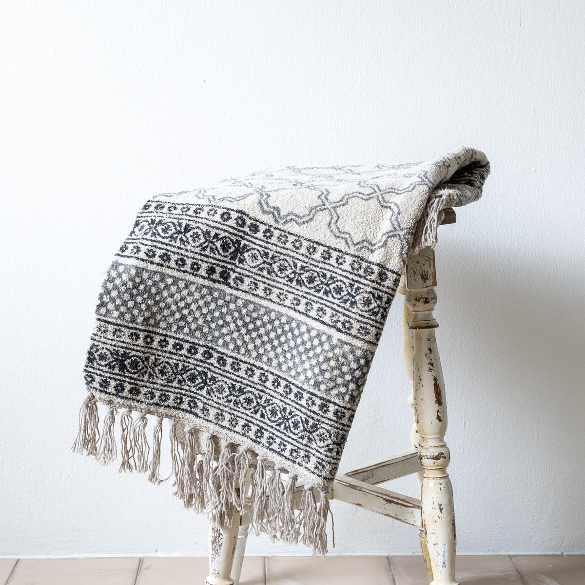 Moroccan chenille rug
