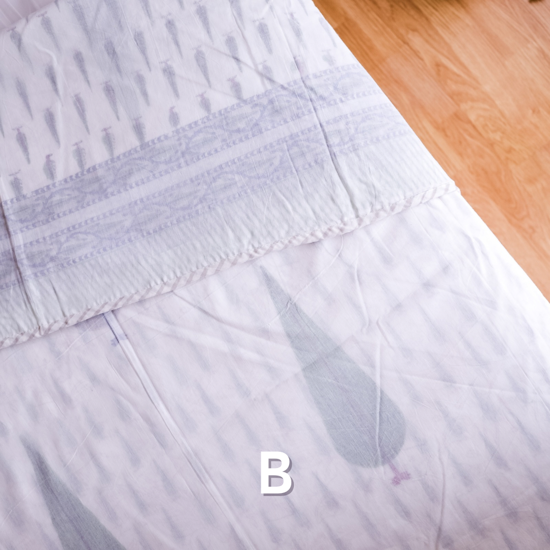 Blockprint Dohar Blanket