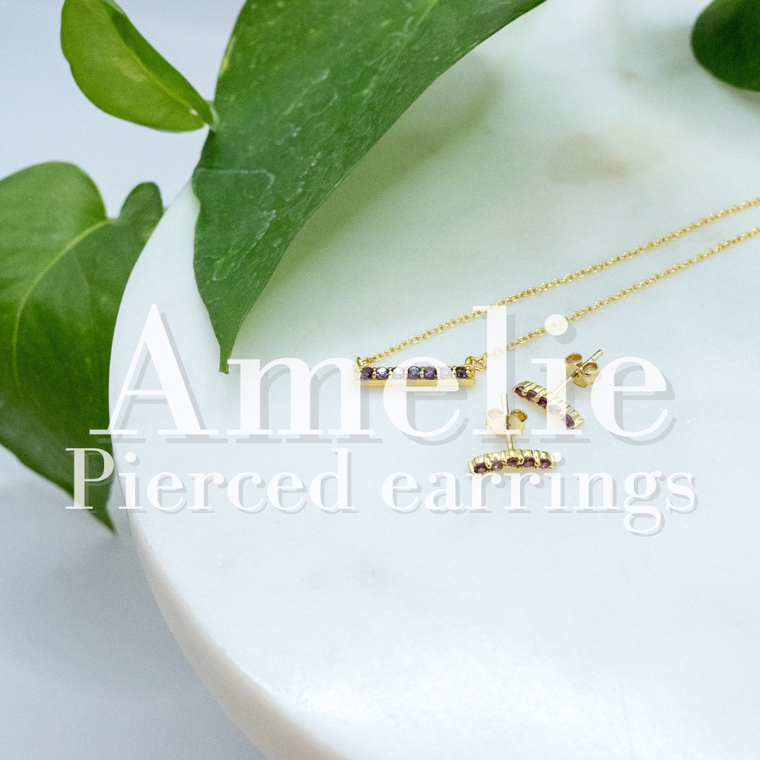 Amelie(pierced earrings)