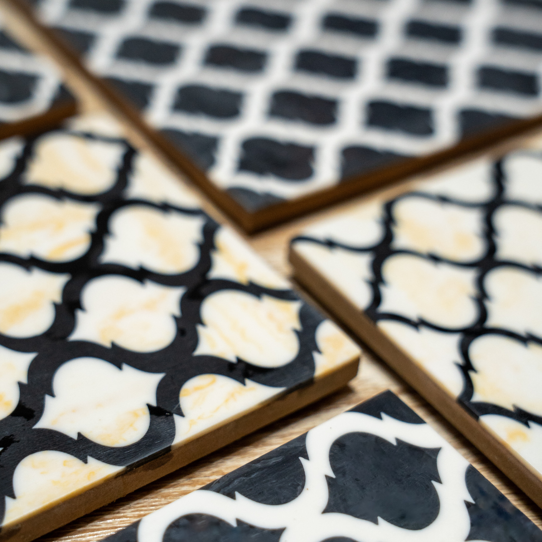 Resin Coaster set of2