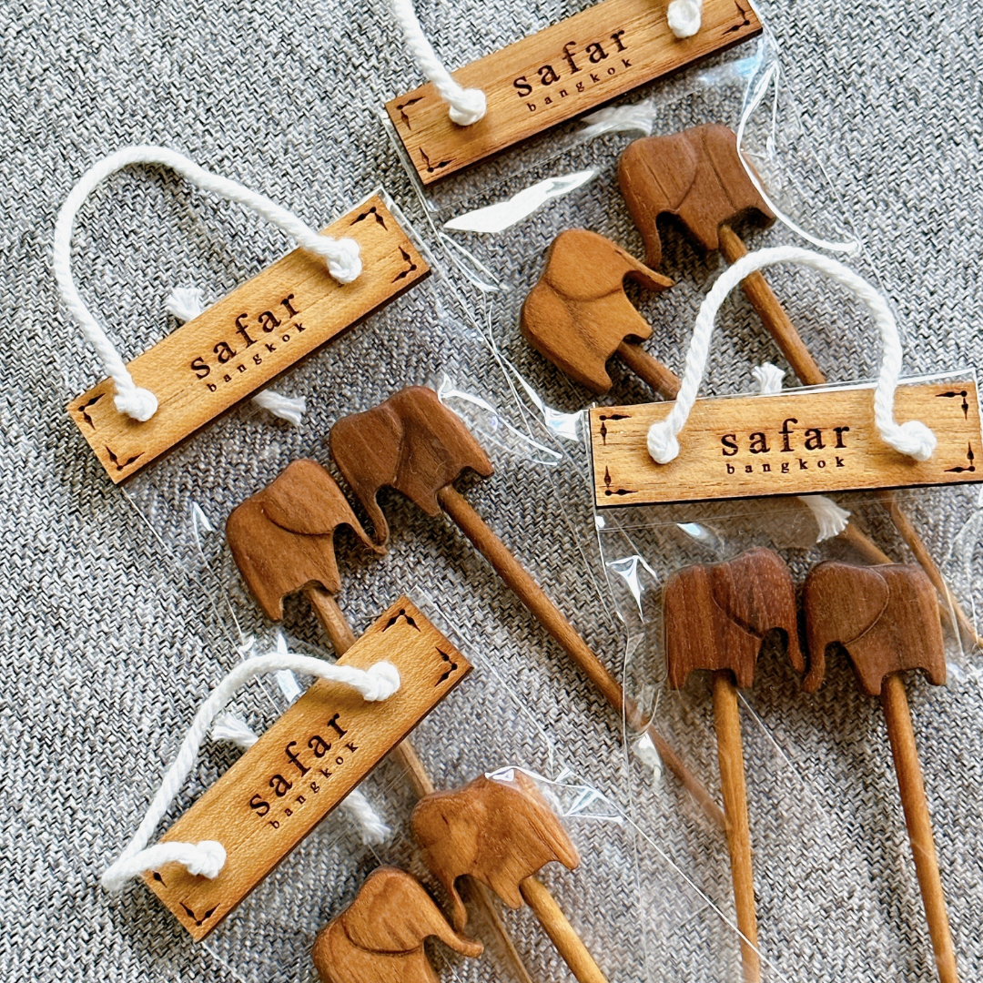Elephant Pick set of2