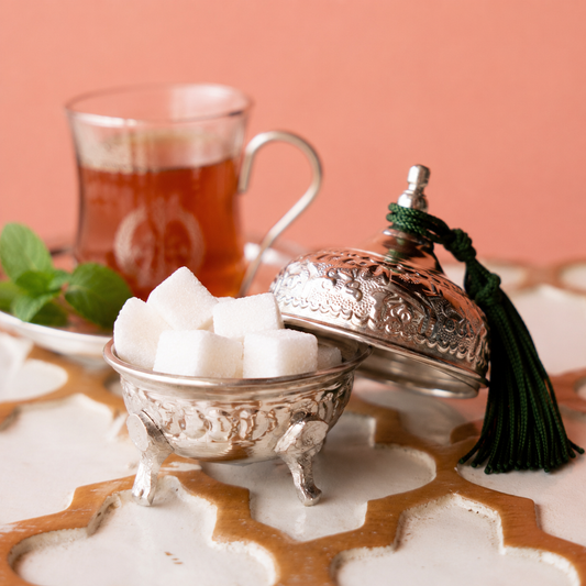 Moroccan sugar pot