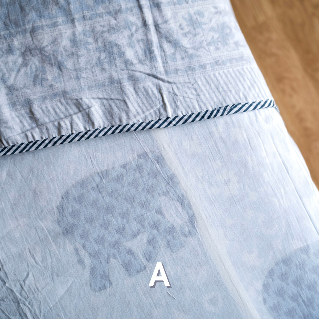 Blockprint Dohar Blanket