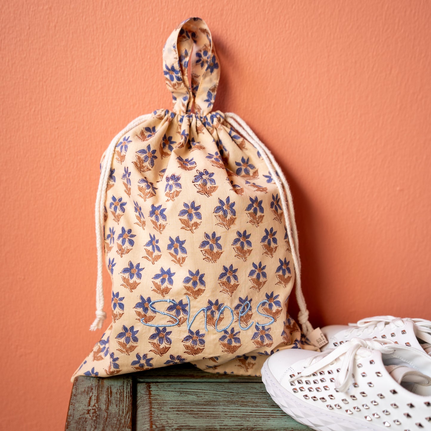 Blockprint Shoes case
