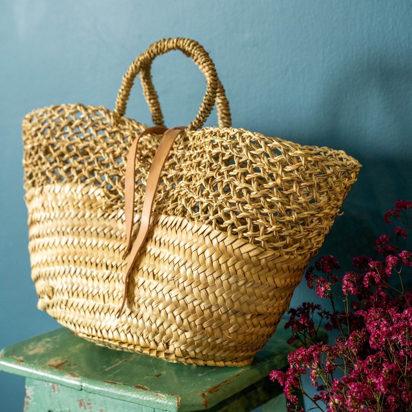 Lace Moroccan basket