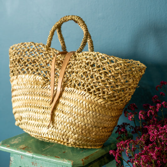 Lace Moroccan basket