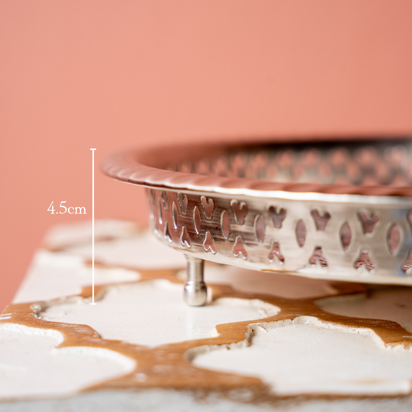 Moroccan tray [Round / with leg]